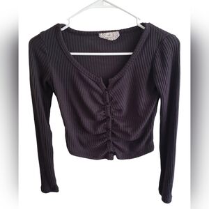 Longsleeve Crop Top XS Pink Republic